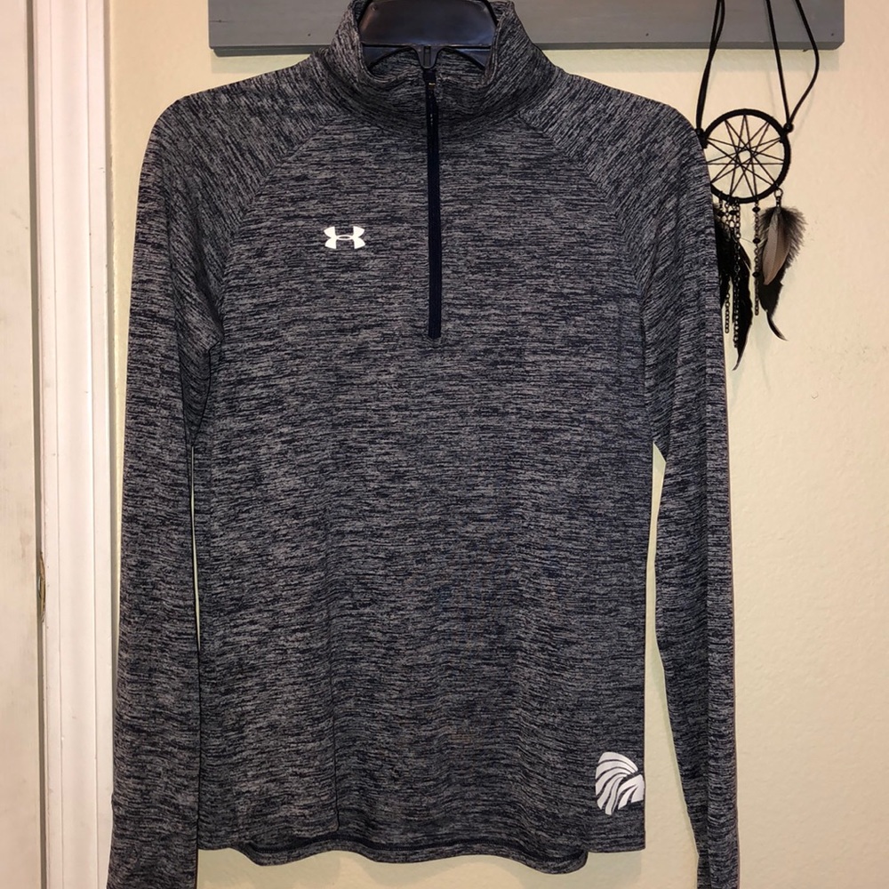 Under Armour Quarter Zip with Warrior Symbols